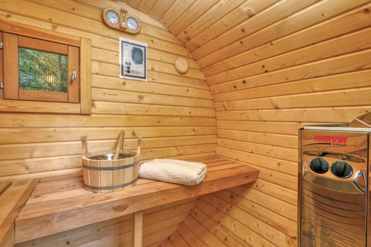 Seepark Kirchheim Ferienhaus Bei Vera Mit Sauna Экстерьер фото